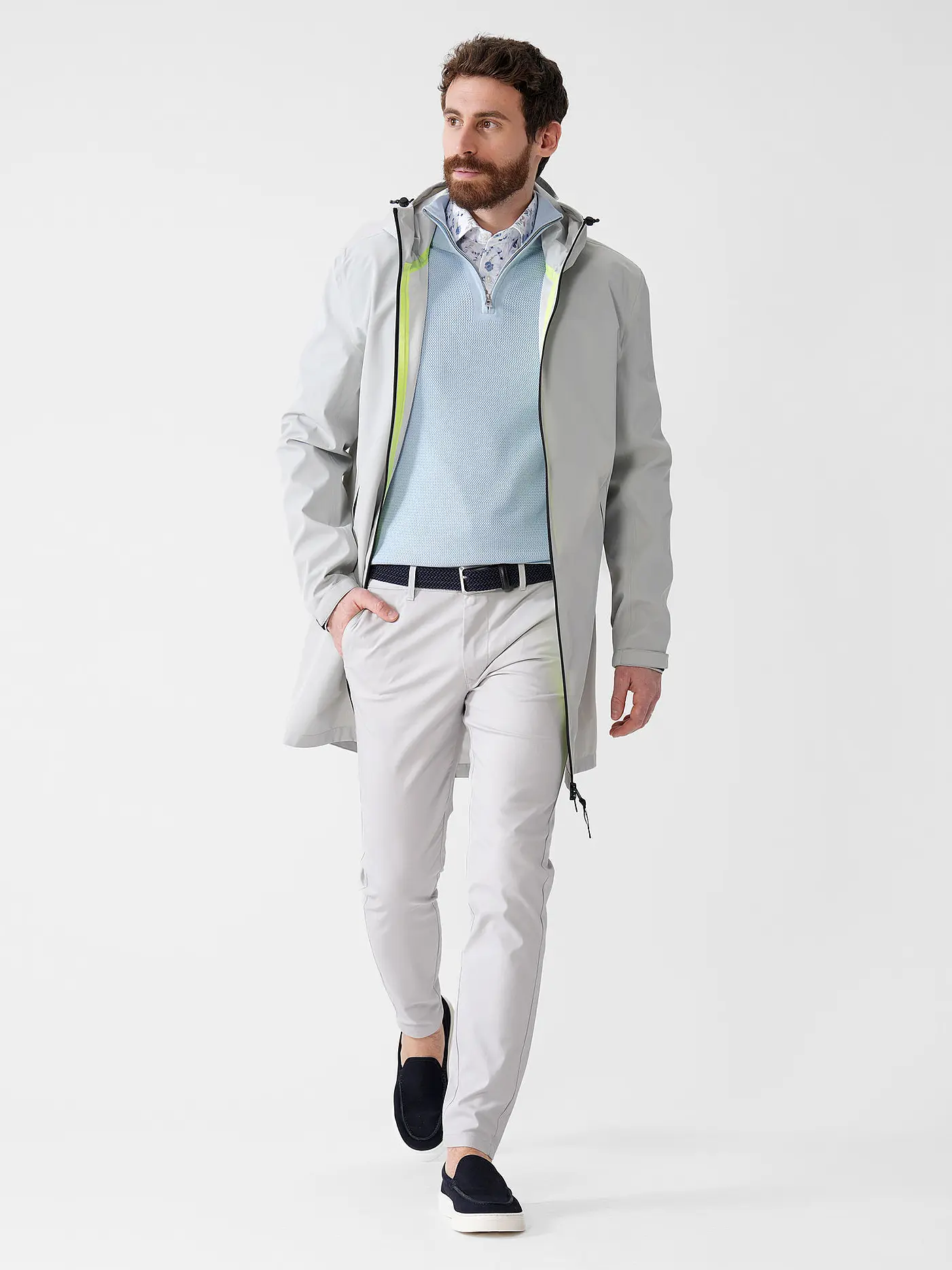BELSTAFF | Troyer Pullover | hellblau